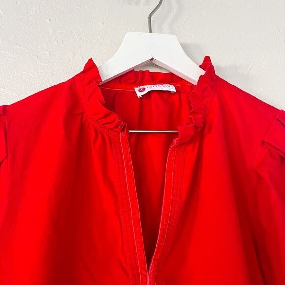 Caryn Lawn Erin Red Dress • One Size • Women’s Casual Mini - Picture 5 of 7